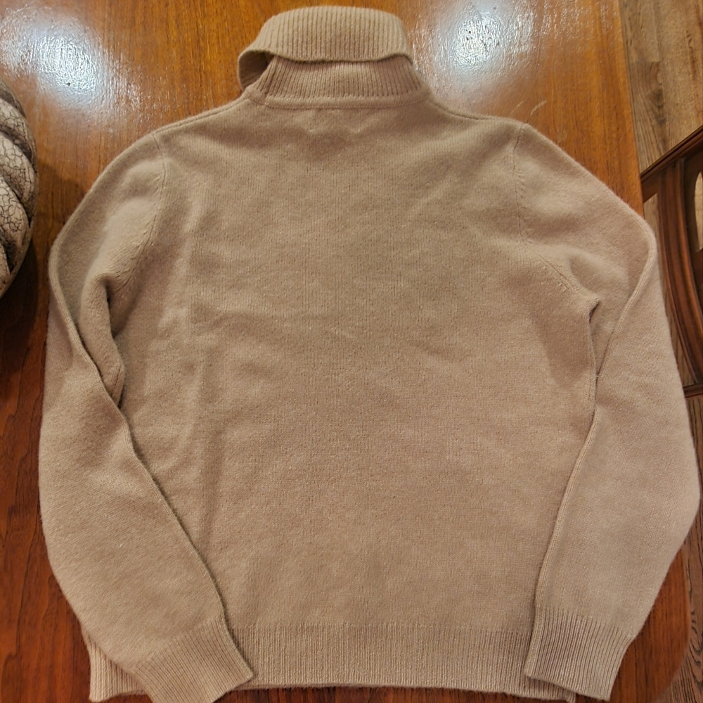 Vintage Ralph Lauren Equestrian Fox Hunt Lambswool Turtleneck Sweater Medium - Picture 10 of 16